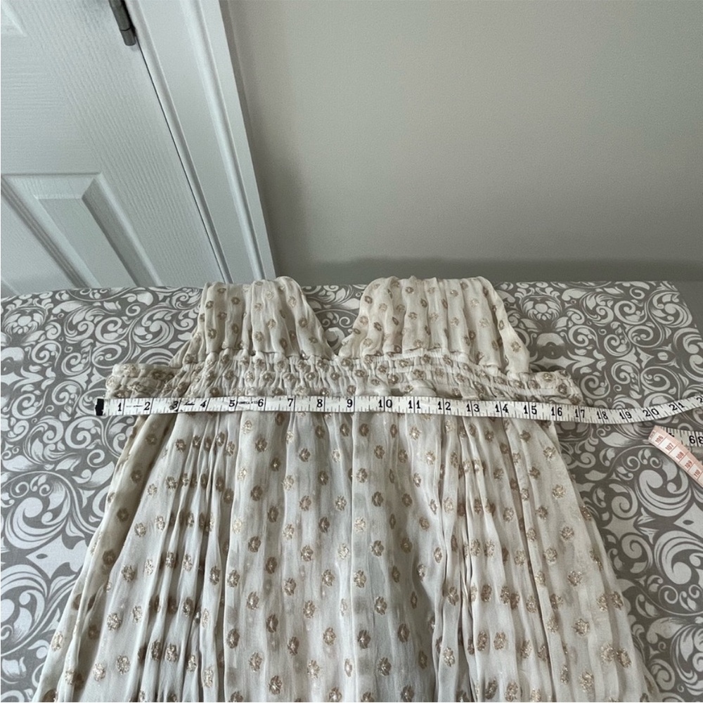 Free People Gold And Cream Maxi Dress - Picture 11 of 15